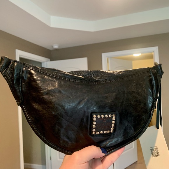 Campomaggi Belt bag “Mamorè” BLACK Leather- READ DESCRIPTION MISSING STRAP - Picture 3 of 11